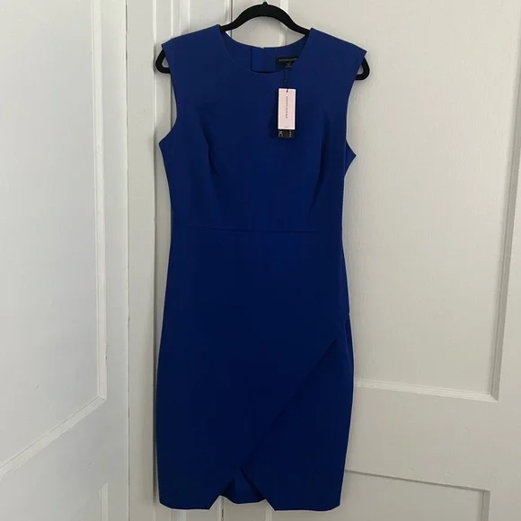 Banana Republic | Dresses | Nwt Banana Republic Fitted Work Dress W Exposed  Back Zip Envelope Hem | Poshmark
